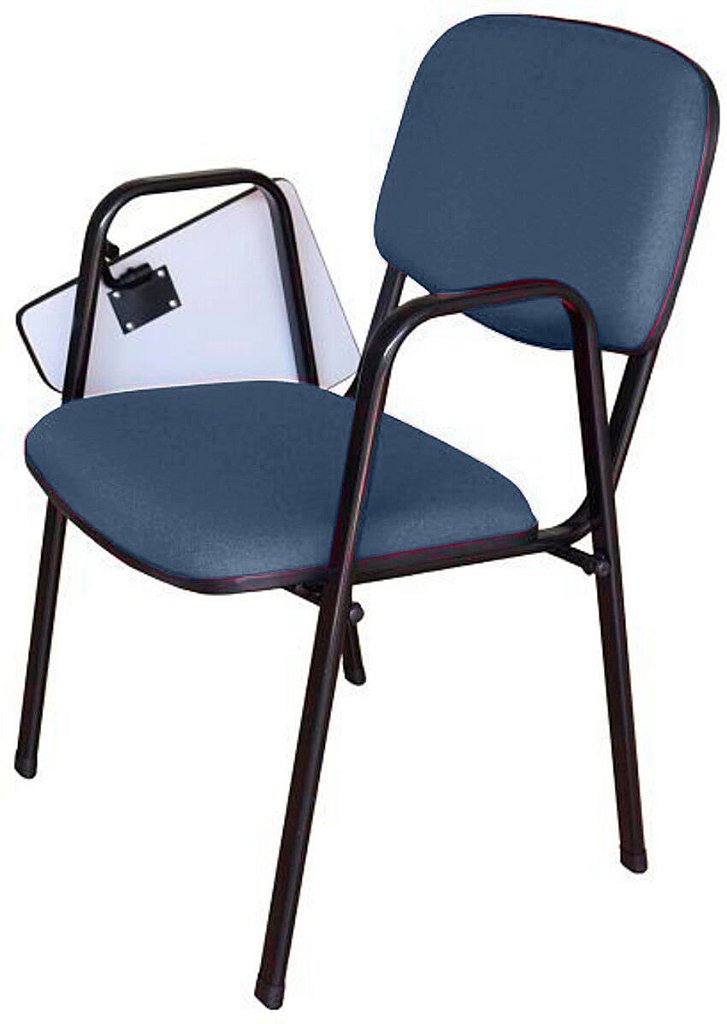 Cadeira Escolar Universitária para Auditórios Linha Hotel Azul - Imagem 2