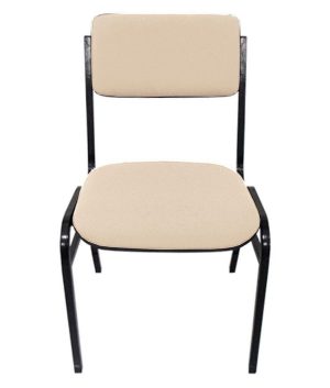 Cadeira Empilhável para Auditórios Linha Hotel Smart Bege