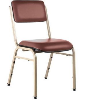 Cadeira Empilhável para Auditórios Linha Hotel Smart Vermelho