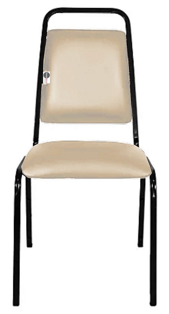 Cadeira Empilhável para Hotelaria Linha Hotel Fremont Bege - Imagem 2
