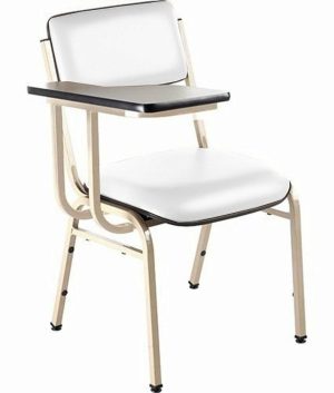 Cadeira Escolar Universitária para Auditórios Linha Hotel Smart Branco