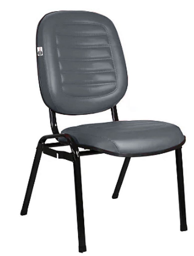 Cadeira Empilhável para Igrejas Evangélicas Linha Holy Cinza