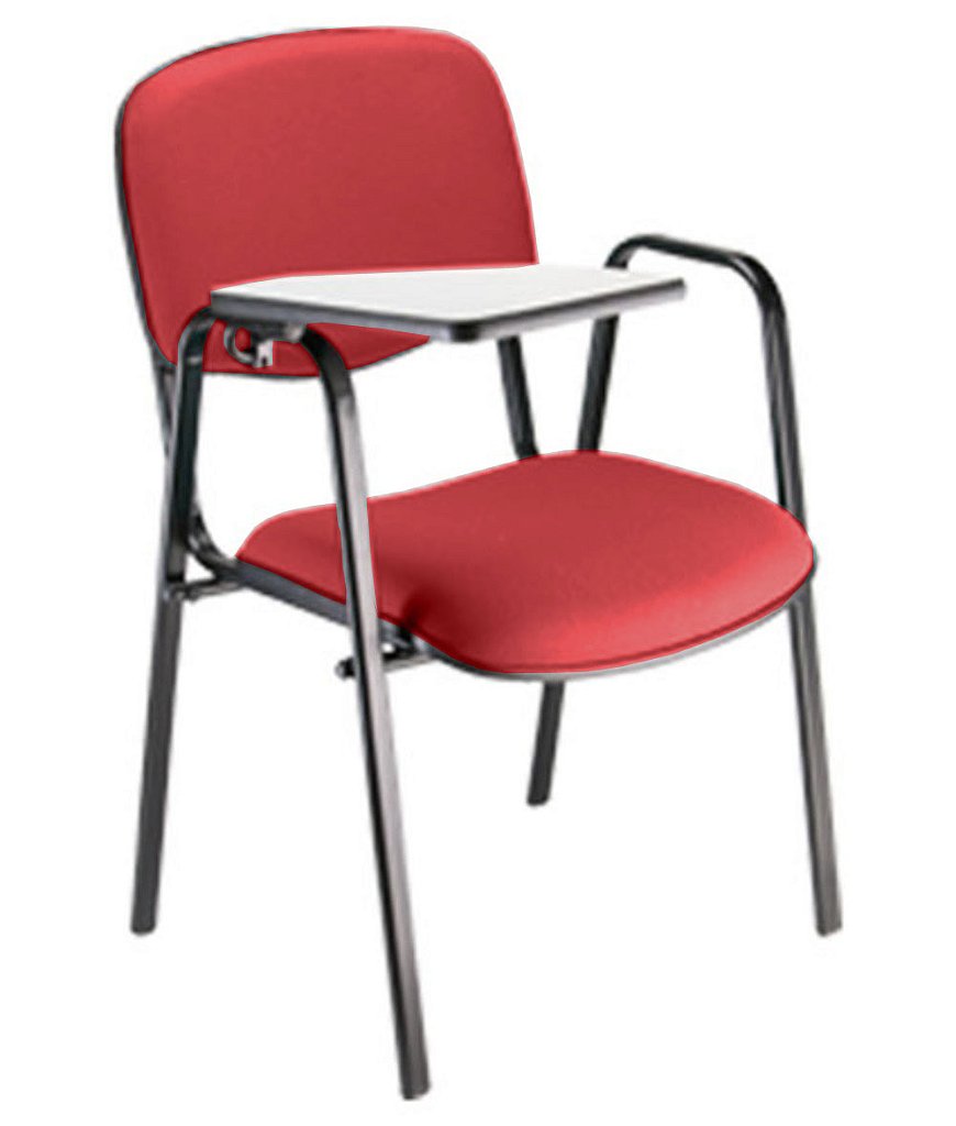 Cadeira Escolar Universitária para Auditórios Linha Hotel Vermelho