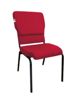 Cadeira Empilhável para Igrejas Evangélicas Linha Church Rosa