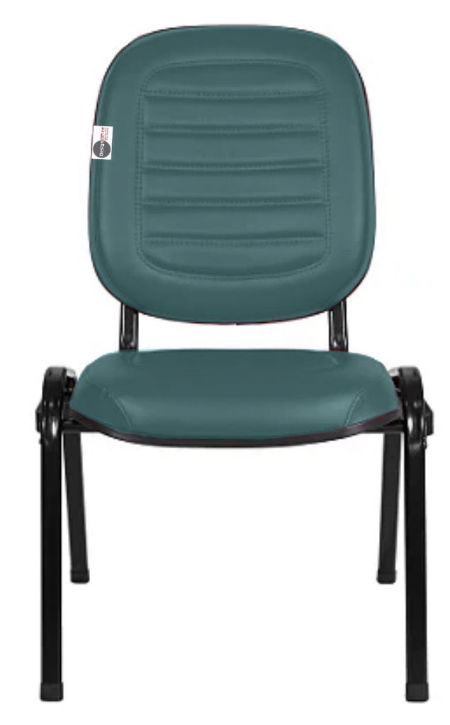 Cadeira Empilhável para Igrejas Evangélicas Linha Holy Verde - Imagem 2