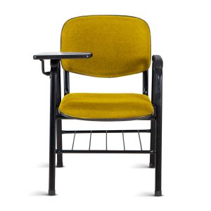 Cadeira Escolar Universitária para Auditórios Linha Hotel Amarelo