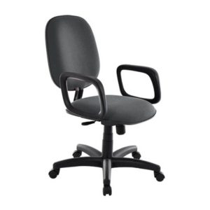 Cadeira Diretor para Escritório com Braços Linha Uno Marrom