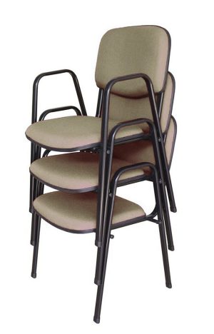 03 Cadeiras para Auditórios Linha Hotel Auditório Bege