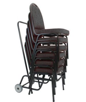 06 Cadeiras para Hotel e Auditório Linha Hotel Preto