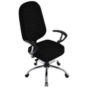 Cadeira para Escritório Presidente Gomada Linha Blenda Preto