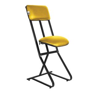 Banqueta para Seguranças, Vigilantes e Vigias Linha Security Amarelo