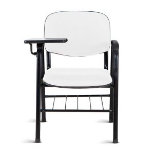 Cadeira Escolar Universitária para Auditórios Linha Hotel Branco