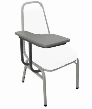 Cadeira Universitária Empilhável Linha Hotel Plus Branco