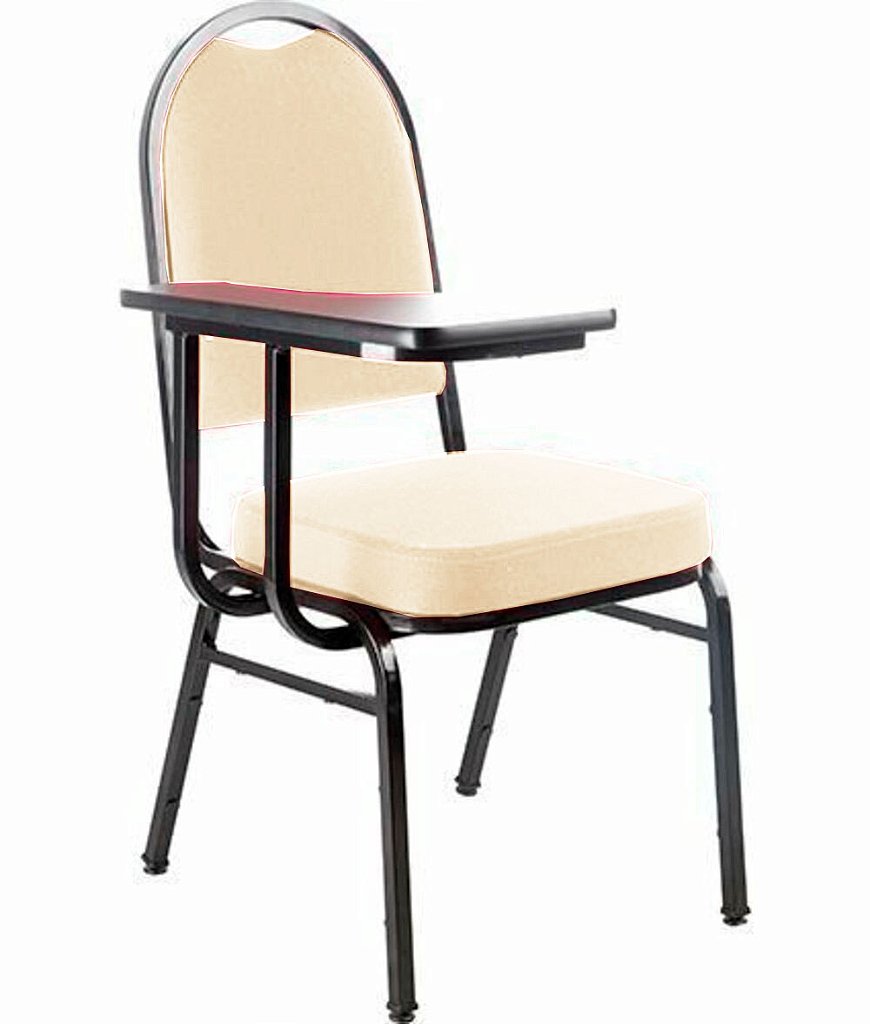 Cadeira Universitária para Auditório Linha Hotel Bege