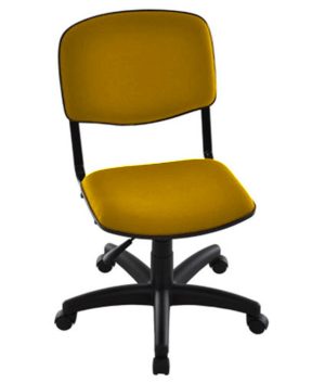 Cadeira Giratória para Auditórios Linha Hotel Auditório Amarelo