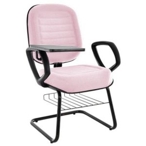 Cadeira Escolar Universitária com prancheta para Escolas e Faculdades Linha Blenda Rosa