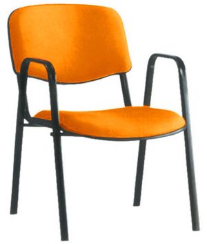 Cadeira para Auditórios Linha Hotel Auditório Laranja