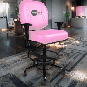 Cadeira Caixa Alta que Suporta até 250kg para Porteiros e Obesos, ideal para Portaria de Prédios e Condomínios