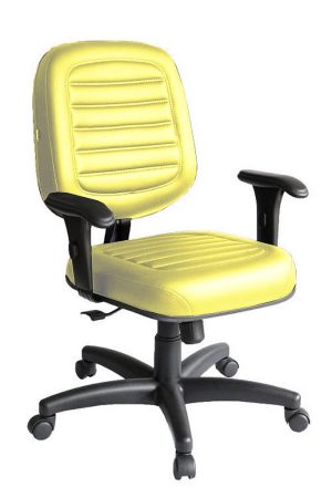 Cadeira Diretor para Escritório Linha Blenda Amarelo