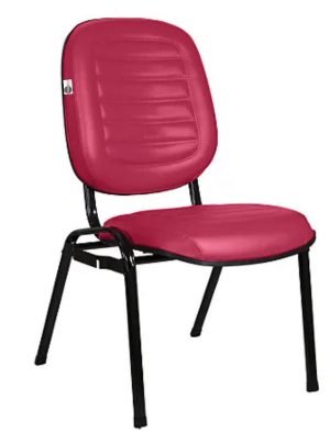 Cadeira Empilhável para Igrejas Evangélicas Linha Holy Rosa