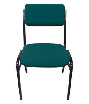 Cadeira Empilhável para Auditórios Linha Hotel Smart Verde