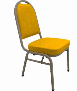 Cadeira para Hotel e Auditórios Linha Hotel Amarelo