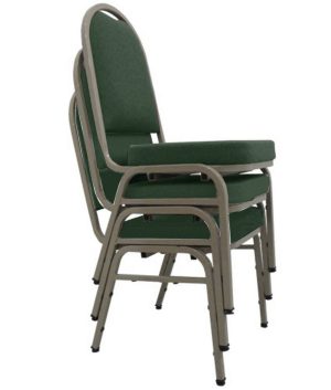 03 Cadeiras para Hotel e Auditório Linha Hotel Verde