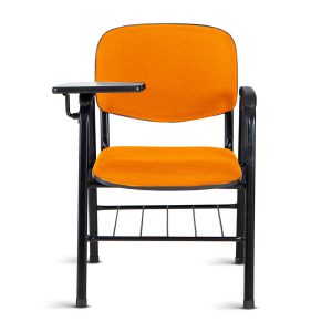 Cadeira Escolar Universitária para Auditórios Linha Hotel Laranja