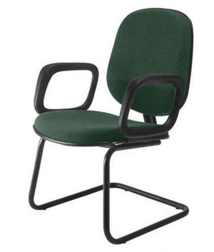 Cadeira para Igrejas Evangélicas Diretor Interlocutor para Escritório Linha Uno Verde