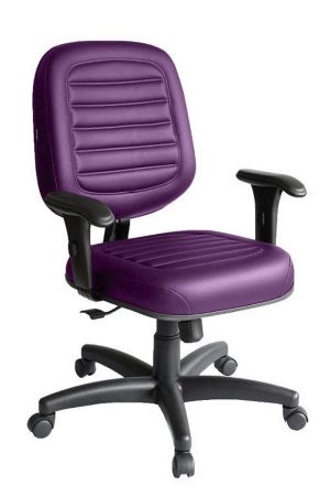 Cadeira Diretor para Escritório Linha Blenda Roxo