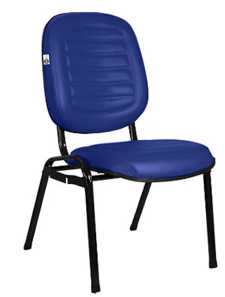Cadeira Empilhável para Igrejas Evangélicas Linha Holy Azul
