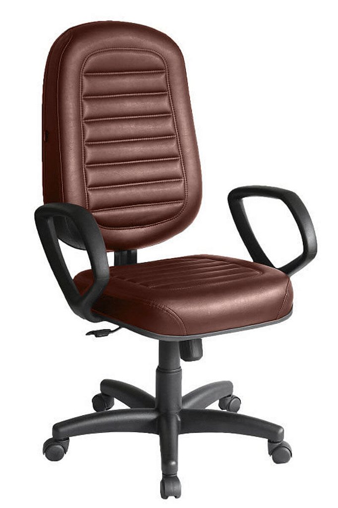 Cadeira Presidente para Escritório Linha Blenda Vermelho