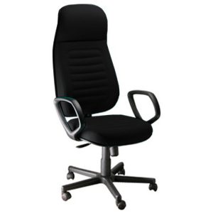 Cadeira Presidente com Espaldar Alto Linha Blenda Preto