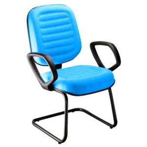 Cadeira Diretor para Auditório e Salas de Convenções Linha Blenda Azul