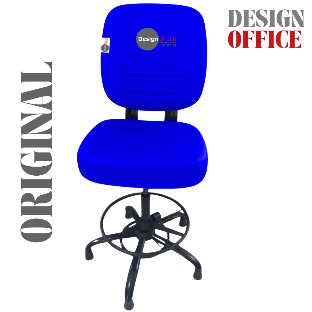 Cadeira Caixa Alta que Suporta até 250kg para Porteiros e Obesos, ideal para Portaria de Prédios e Condomínios - Imagem 3