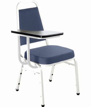 Cadeira Universitária Empilhável Linha Hotel Plus Azul