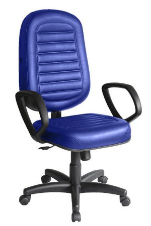 Cadeira Presidente para Escritório Linha Blenda Azul