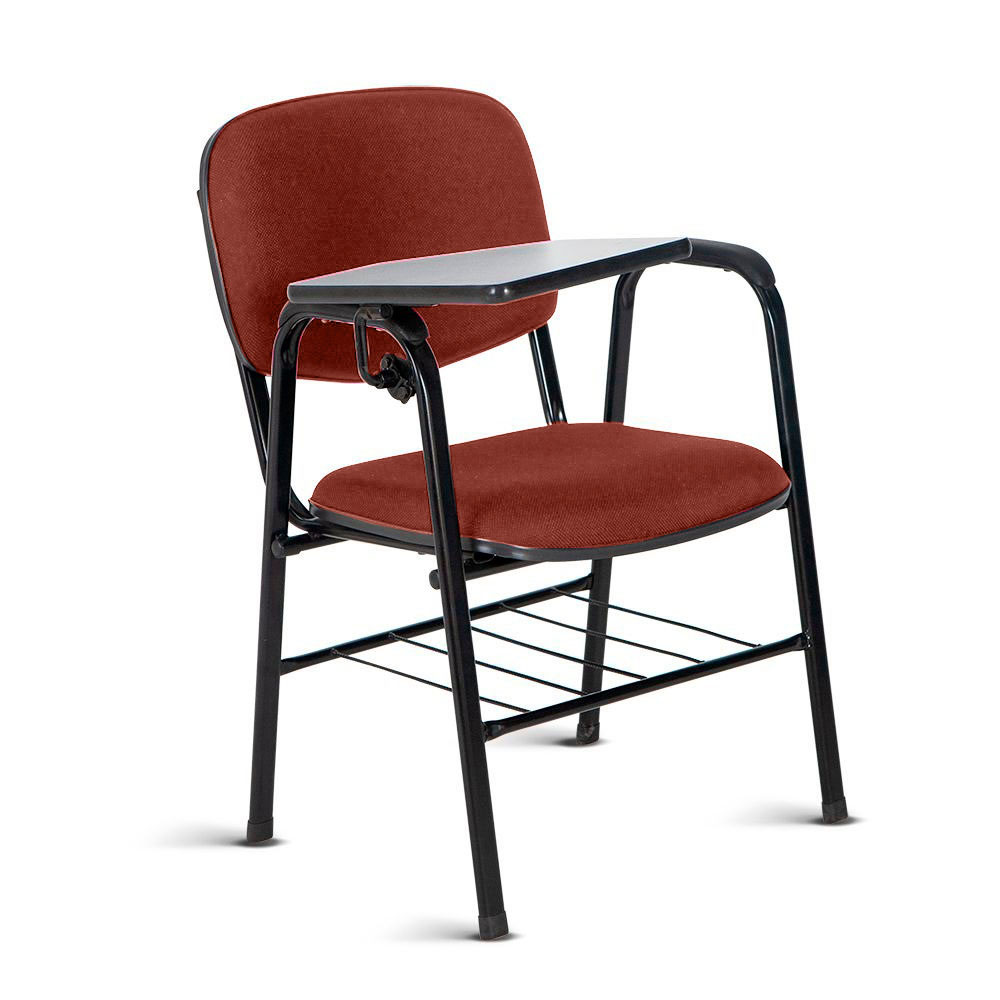 Cadeira Escolar Universitária para Auditórios Linha Hotel Vermelho - Imagem 3