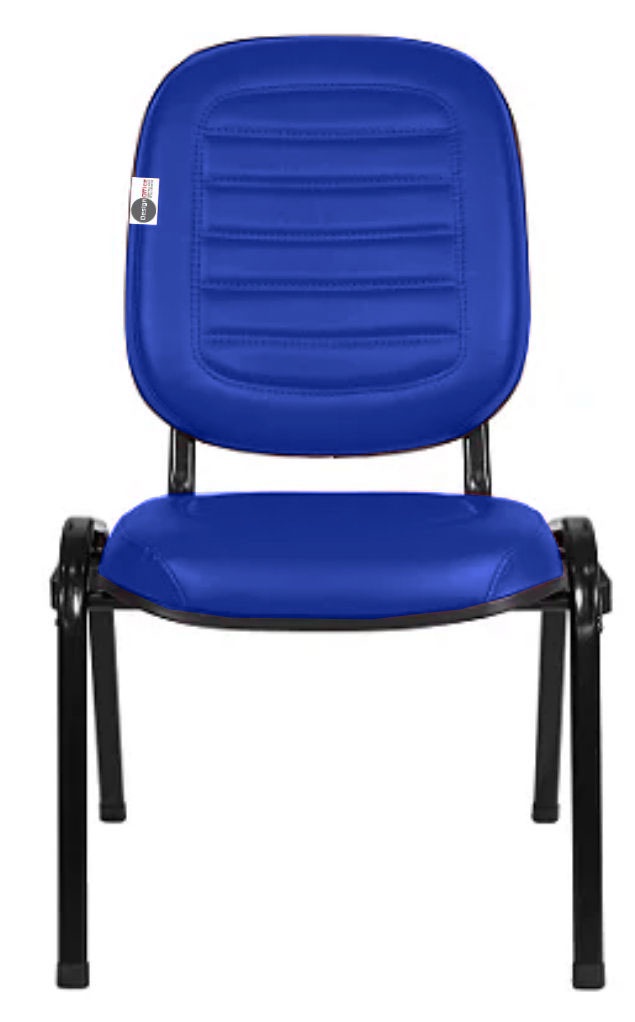Cadeira Empilhável para Igrejas Evangélicas Linha Holy Azul - Imagem 2
